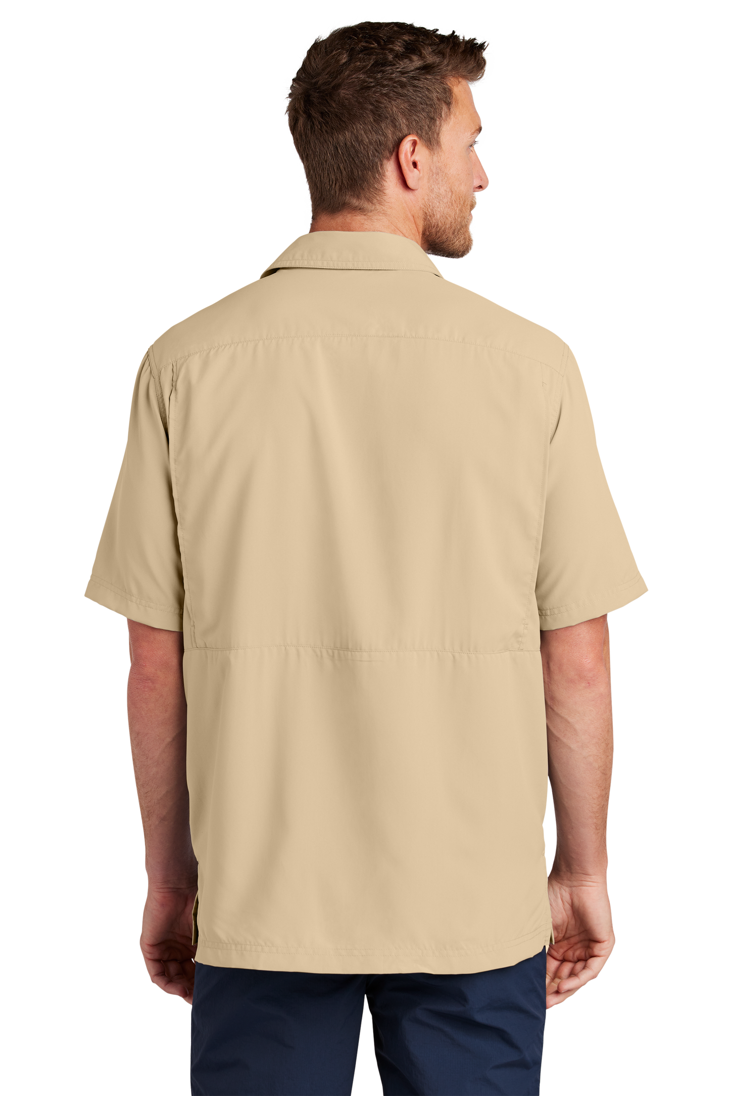 Port Authority® Short Sleeve UV Daybreak Shirt - Oat