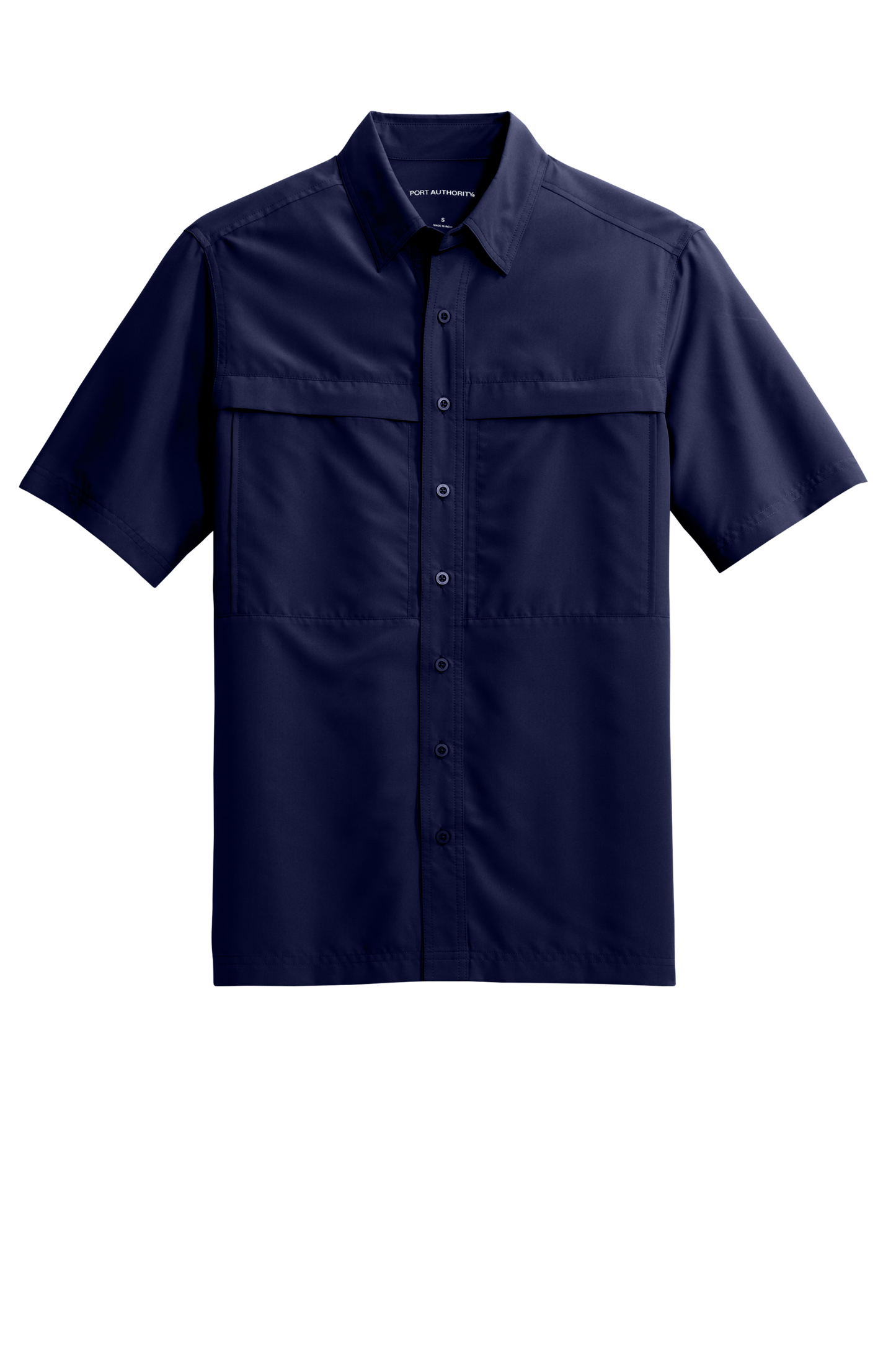 Port Authority® Short Sleeve UV Daybreak Shirt - True Navy