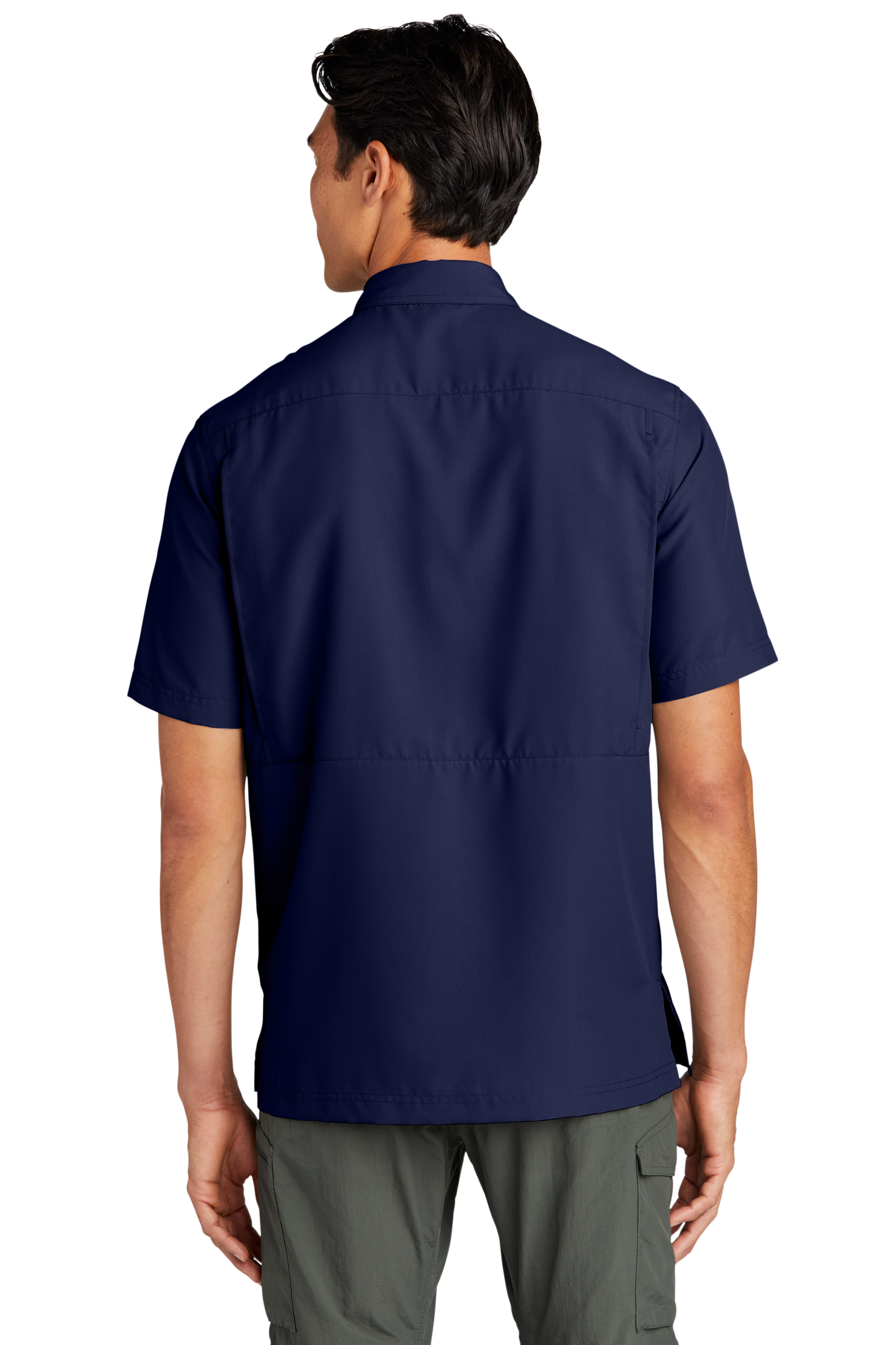 Port Authority® Short Sleeve UV Daybreak Shirt - True Navy