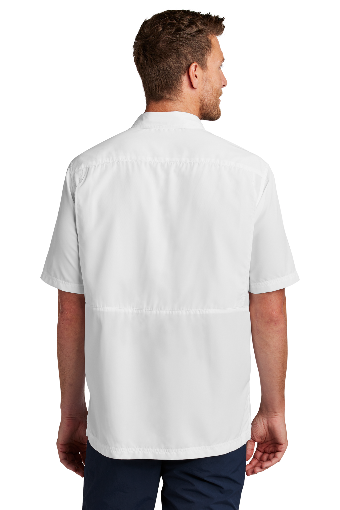 Port Authority® Short Sleeve UV Daybreak Shirt - White