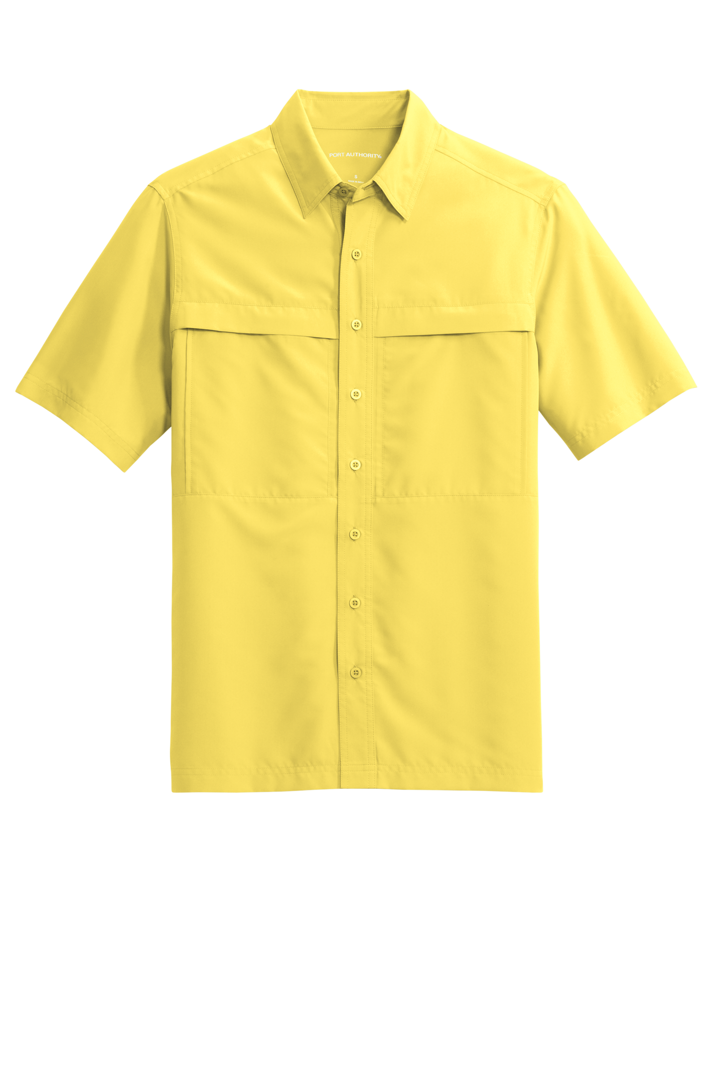 Port Authority® Short Sleeve UV Daybreak Shirt - Yellow