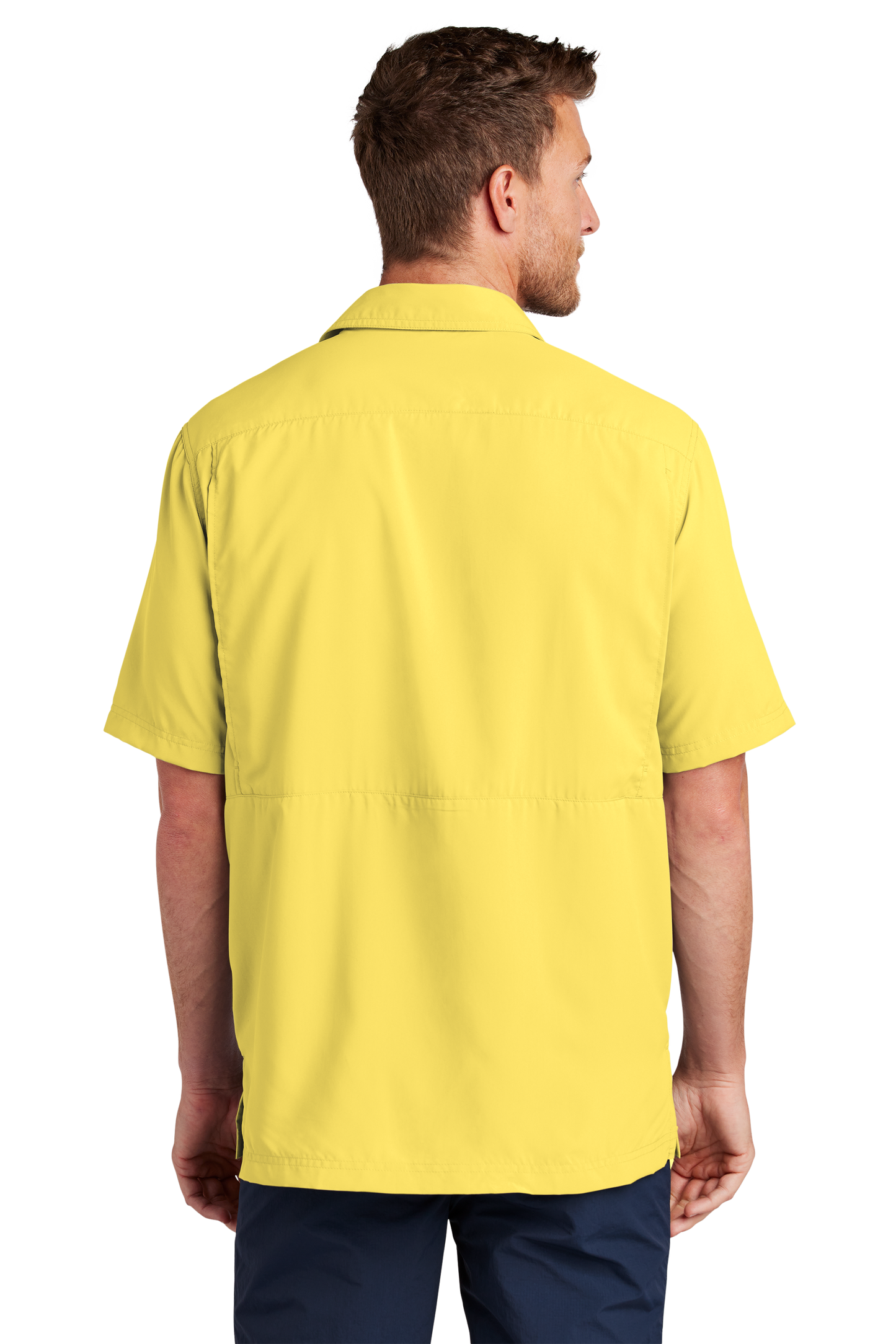 Port Authority® Short Sleeve UV Daybreak Shirt - Yellow