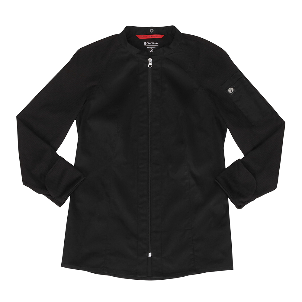 WOMEN NEPAL CHEF COAT - Black