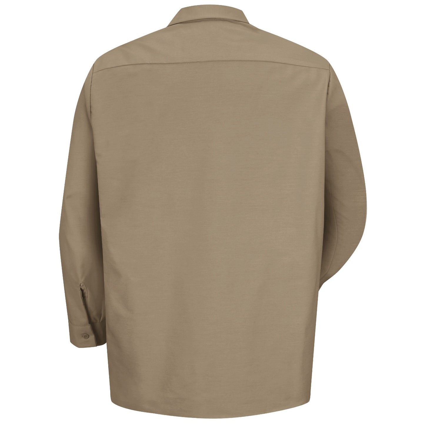 Industrial Work Shirt Long Sleeve -  Khaki