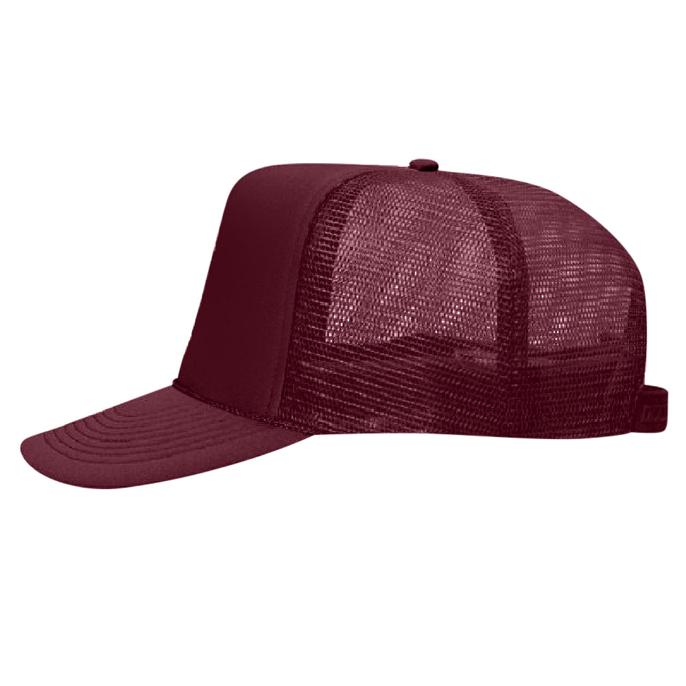 Classic Trucker Hat - Burgundy