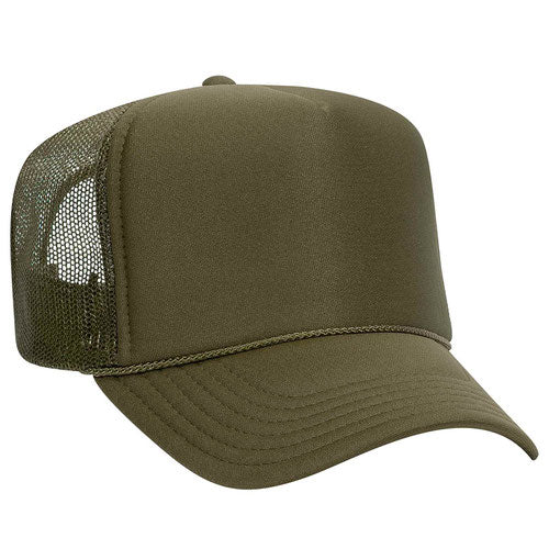 Classic Trucker Hat - Olive Green