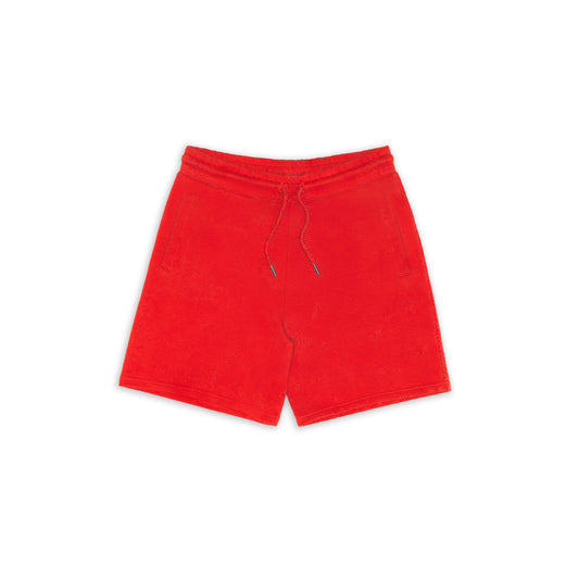 Cozy Season Short Sweatpants - Red